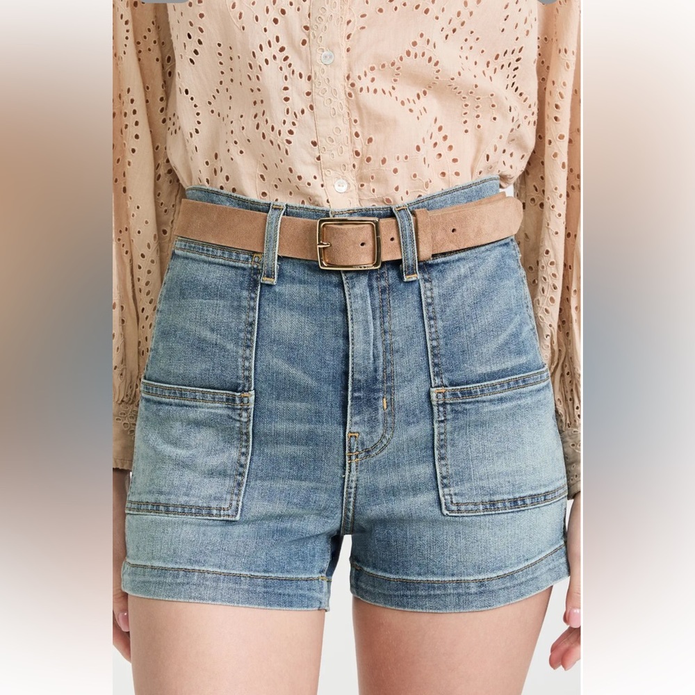 NILI LOTAN | Livie Denim Short - Picture 1 of 9